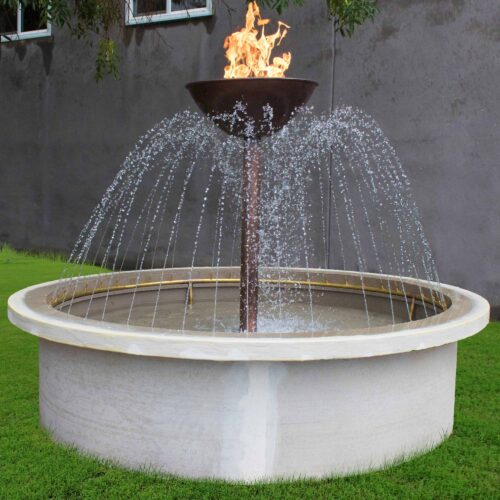 Osiris 60" Fire and Water Fountain