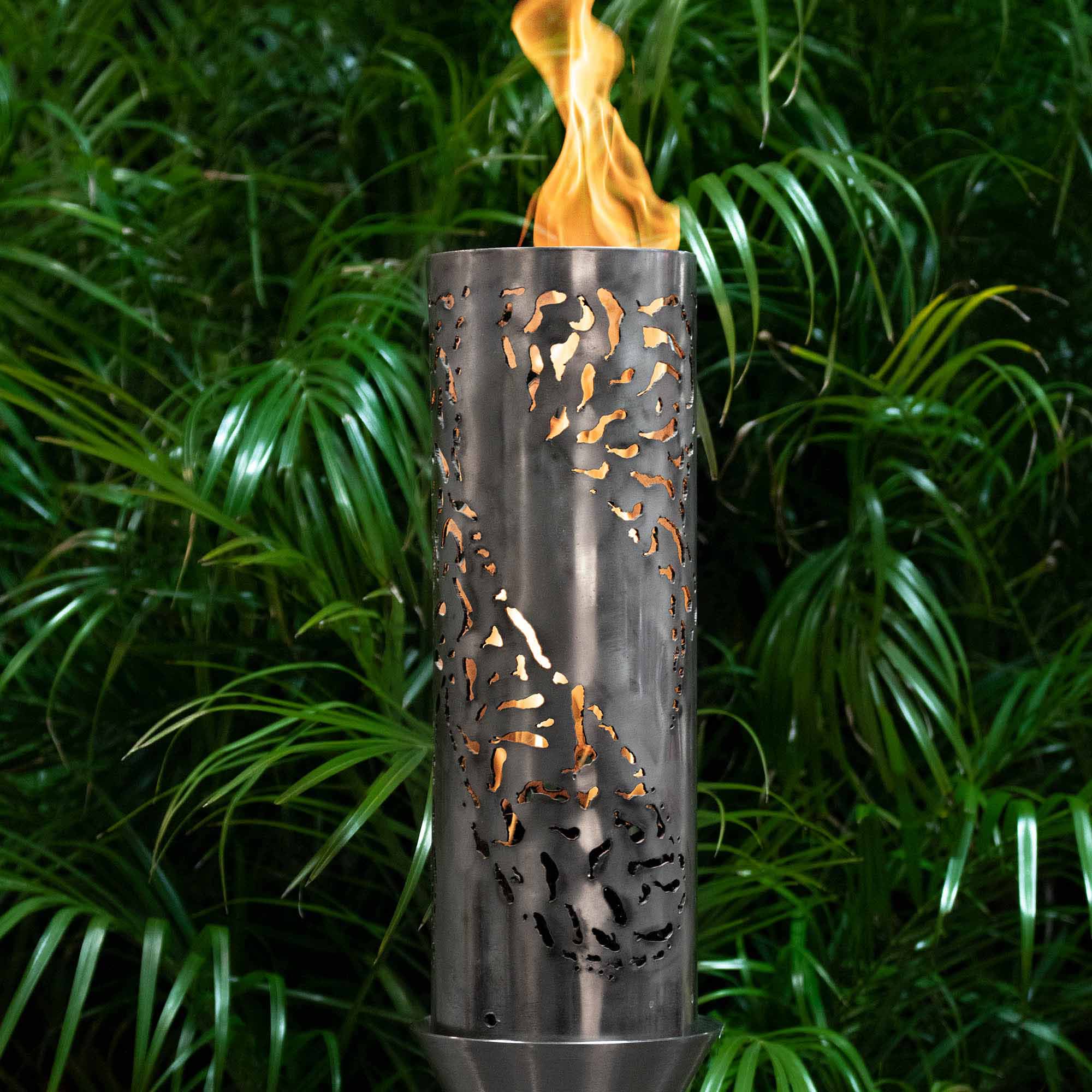 Tiki Style Fire Torch