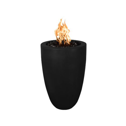Castillo GFRC Fire Pillar - Black