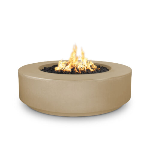 Florence GFRC Fire Pit - 42 inch - Brown
