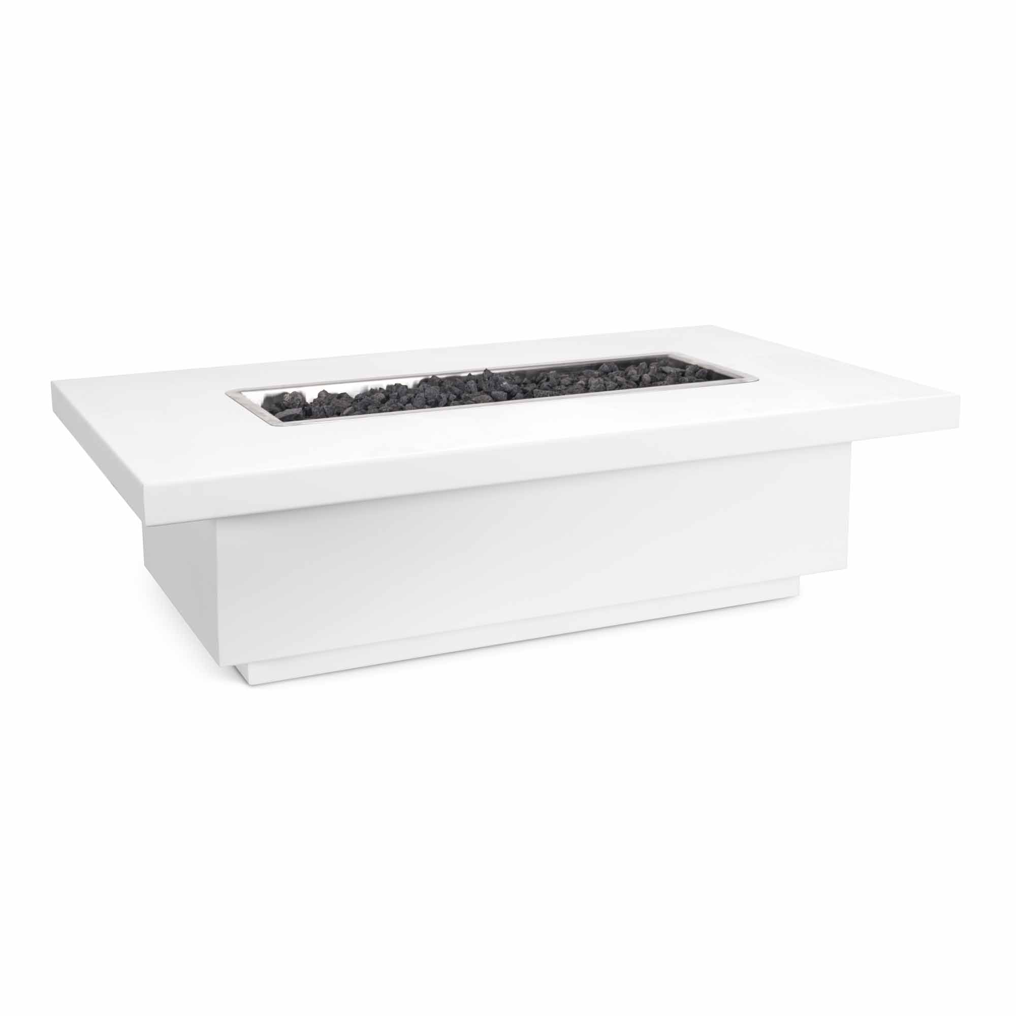 Fremont Fire Table - White - Low Profile