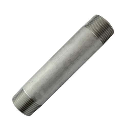 1-2in 3in Nipple - Stainless Steel Fitting