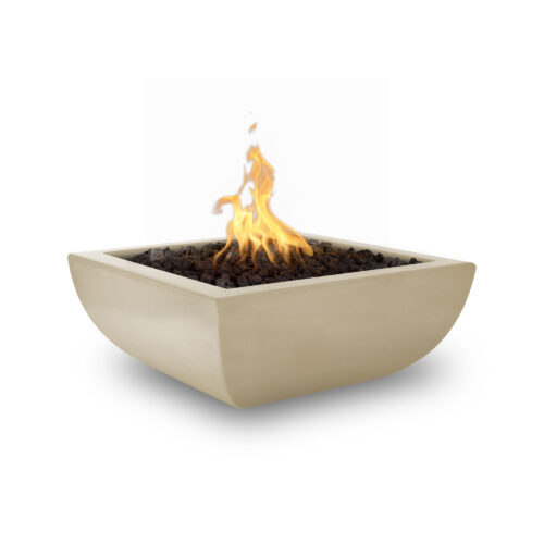 Avalon Concrete GFRC Fire Bowl - Vanilla