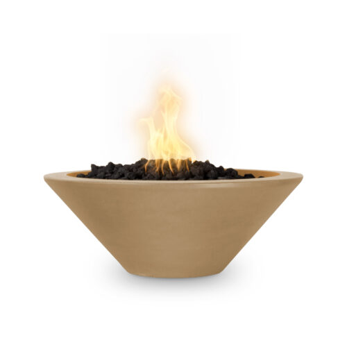Cazo Concrete Fire Bowl - Brown