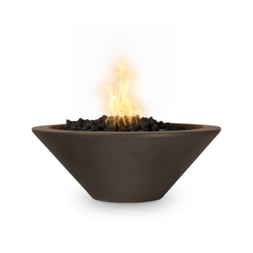 Cazo Concrete Fire Bowl - Chocolate