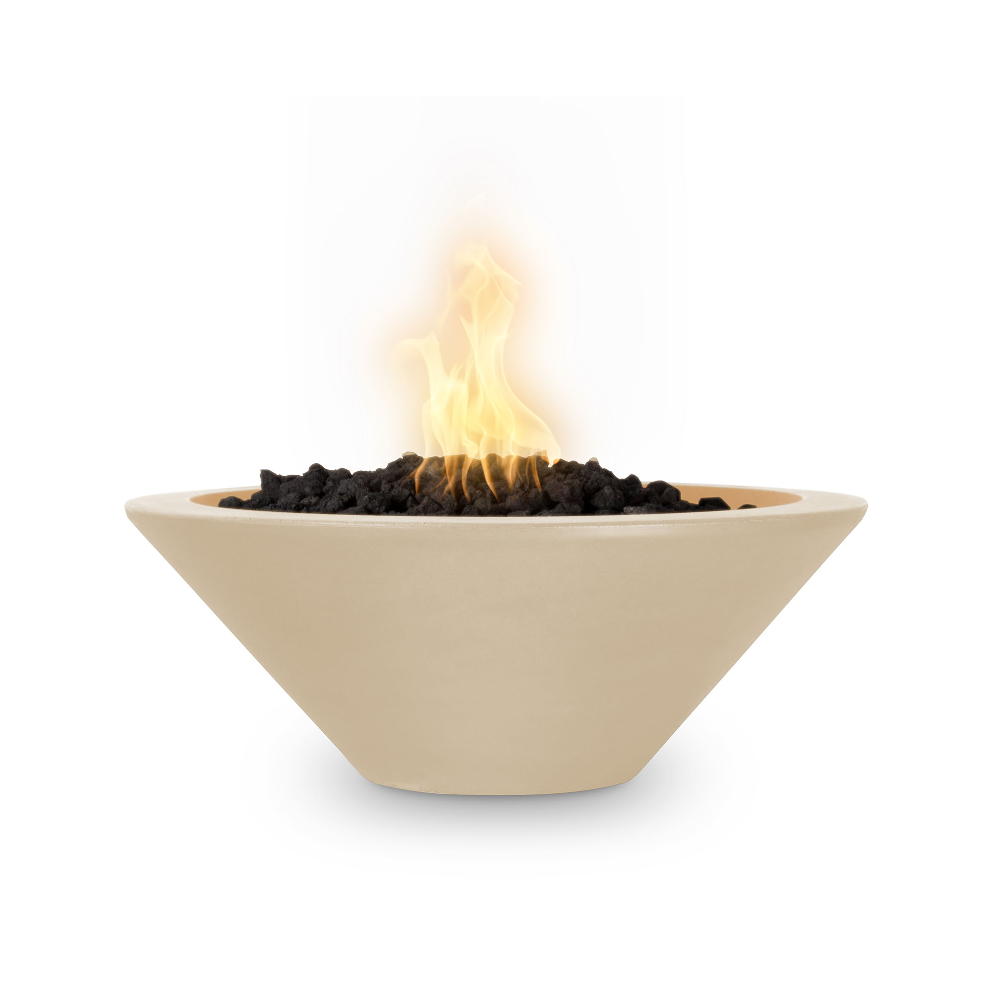 Cazo Concrete Fire Bowl - Vanilla