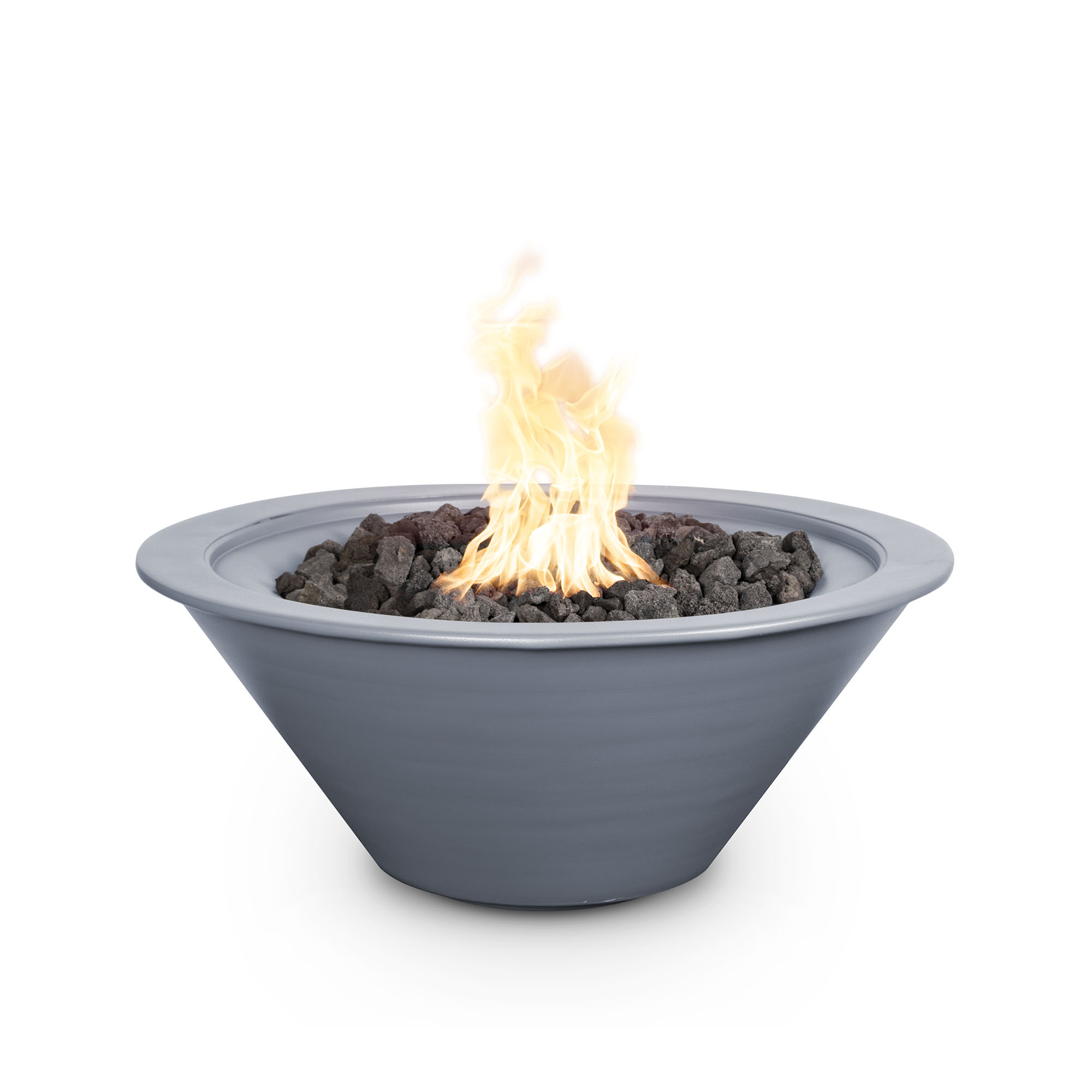 Cazo Powder Coated Fire Bowl - Gray