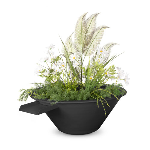Cazo Powder Coated Planter Only - black