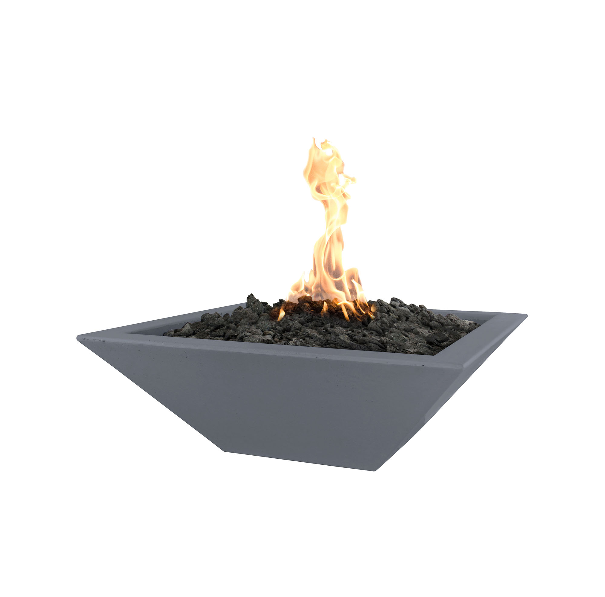 Maya Concrete Fire Bowl - Gray