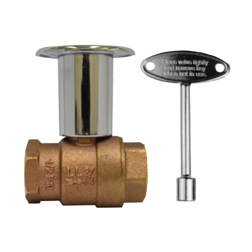 OPT-25634 3-4 Inch Full Flow Ball Valve with Key