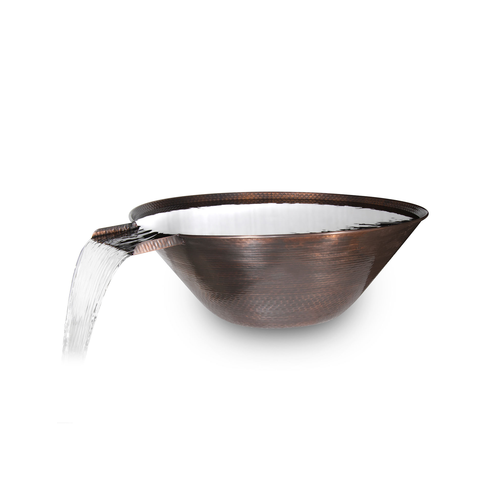 Remi Copper Water Bowl