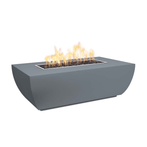 Avalon Linear Fire Pit - Powder Coated 15H - Gray