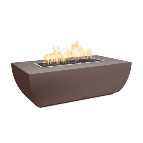 Avalon Linear Fire Pit - Powder Coated 15H - Java