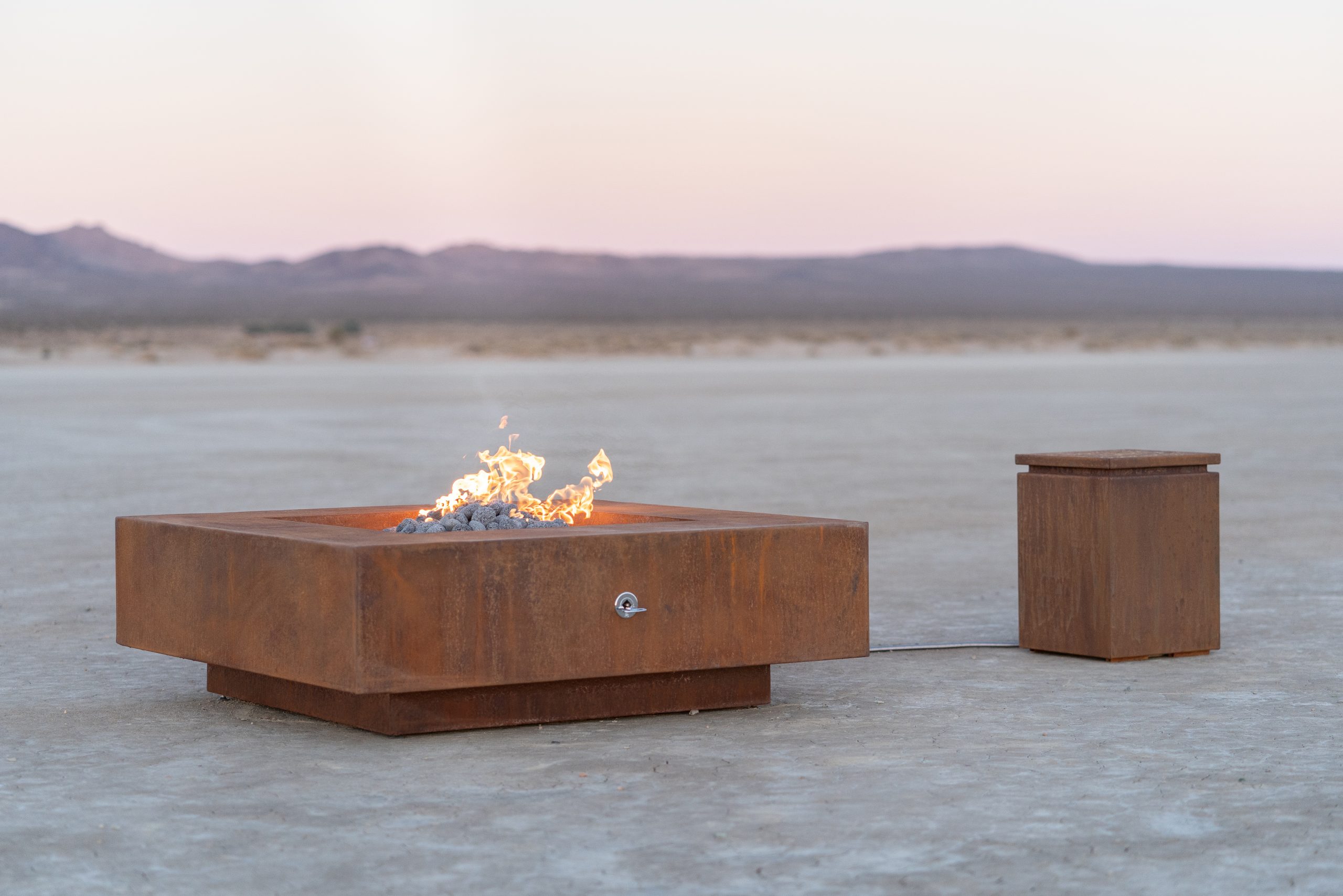 Cabo Square Metal Fire Pit The, 48 Fire Pit