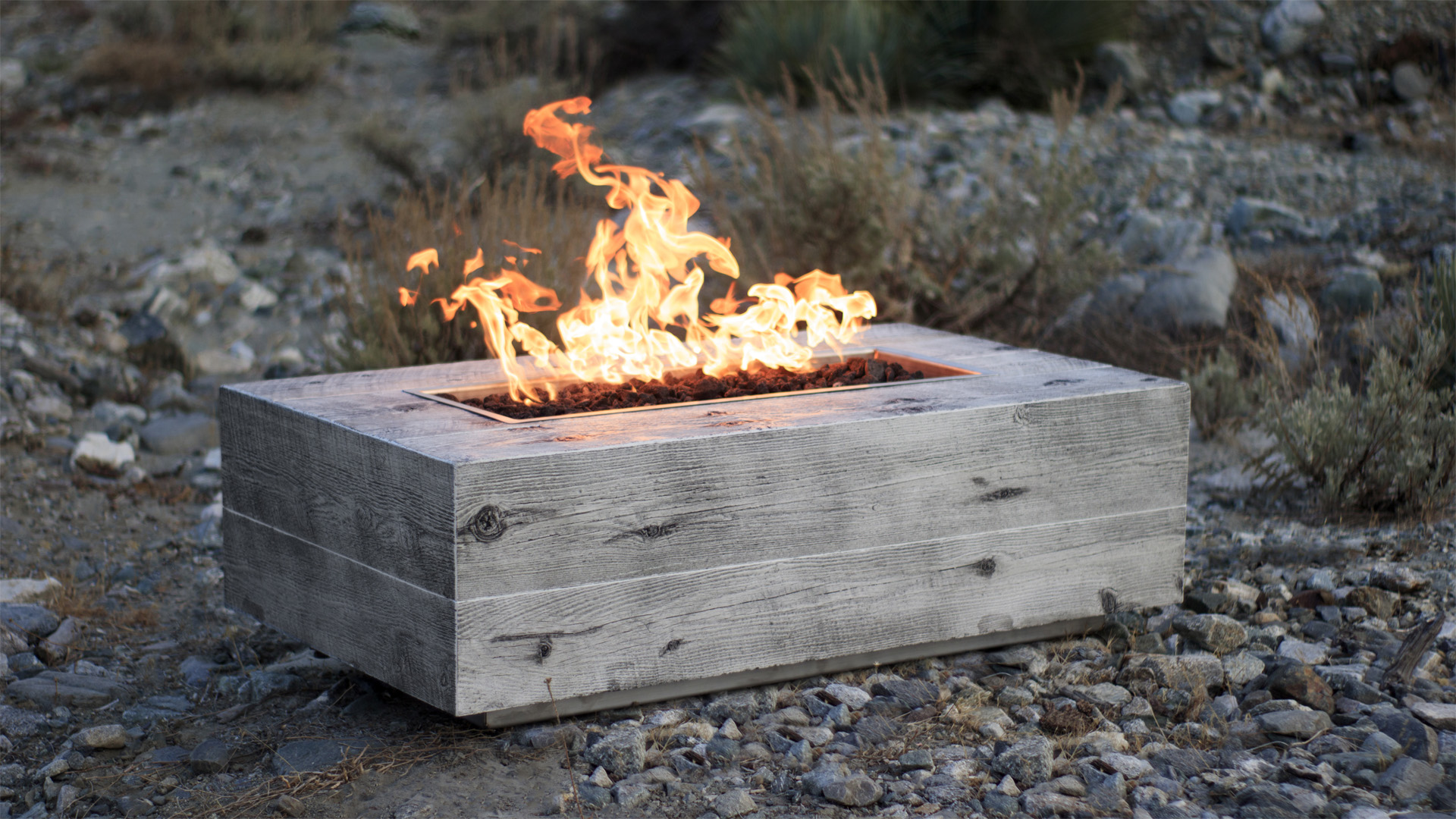 Coronado Woodgrain Concrete Fire Pit, Coronado Fire Pit Table