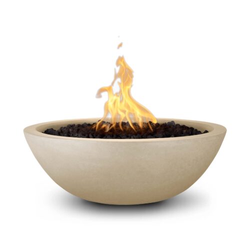 Sedona GFRC Fire Bowl - Vanilla