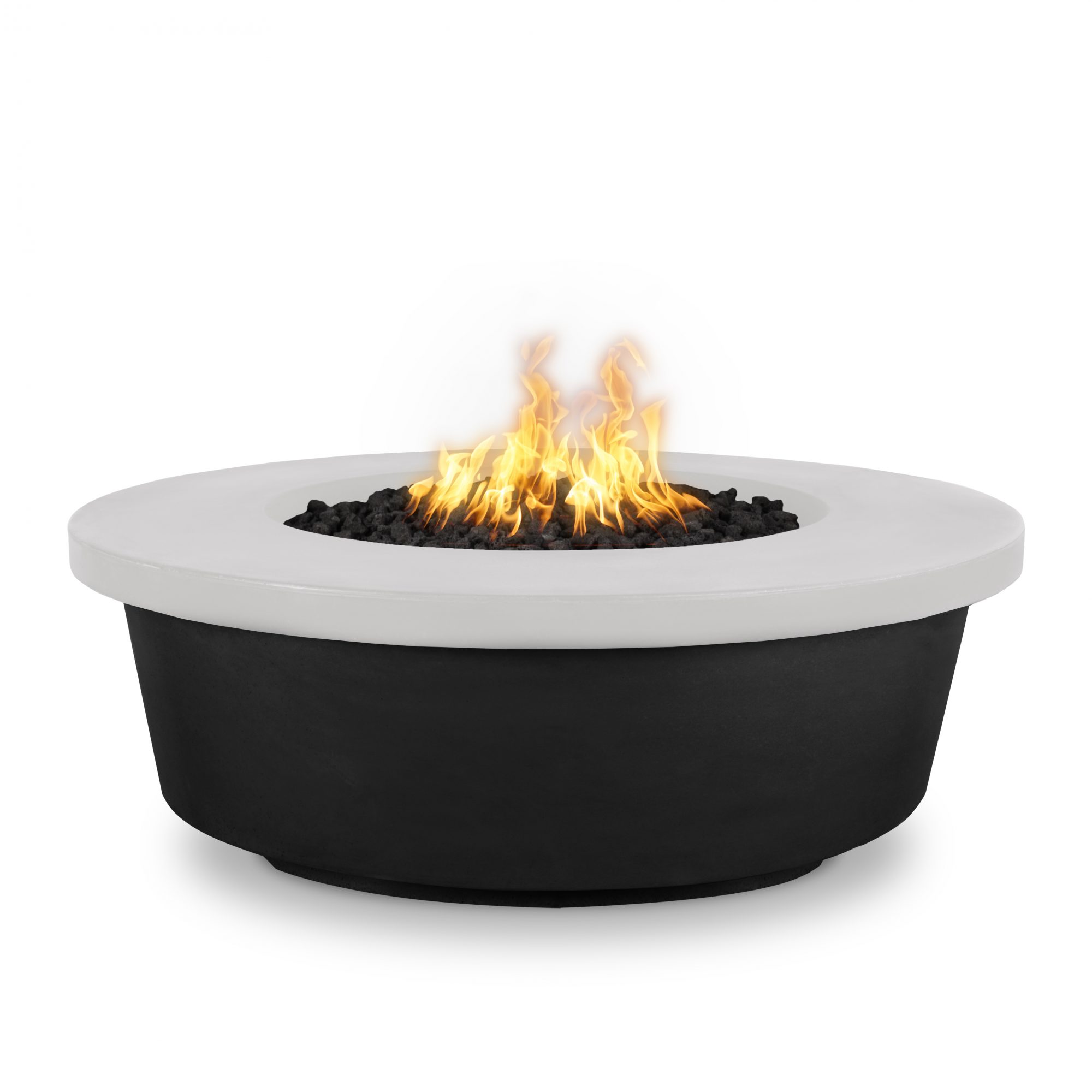 Tempe Fire Pit - Black base - White top
