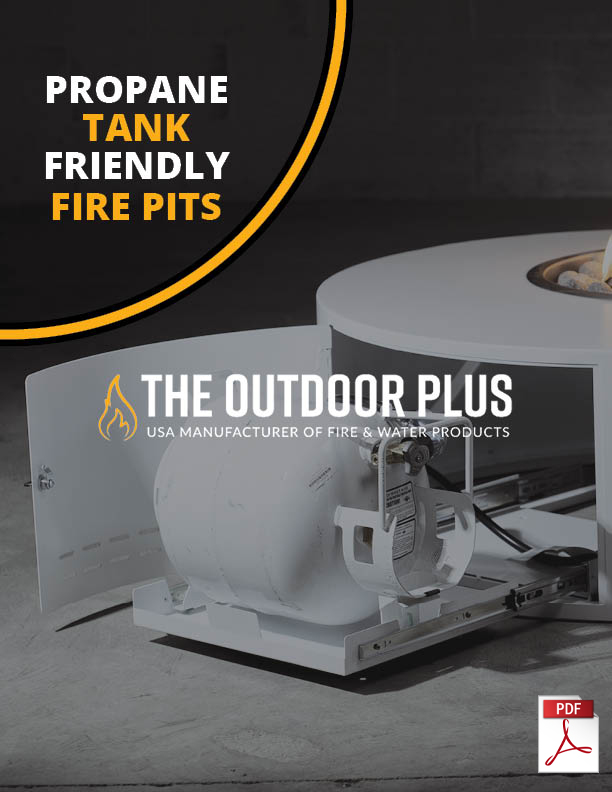 Mini Catalog Cover - Propane Tank Friendly Fire Pits